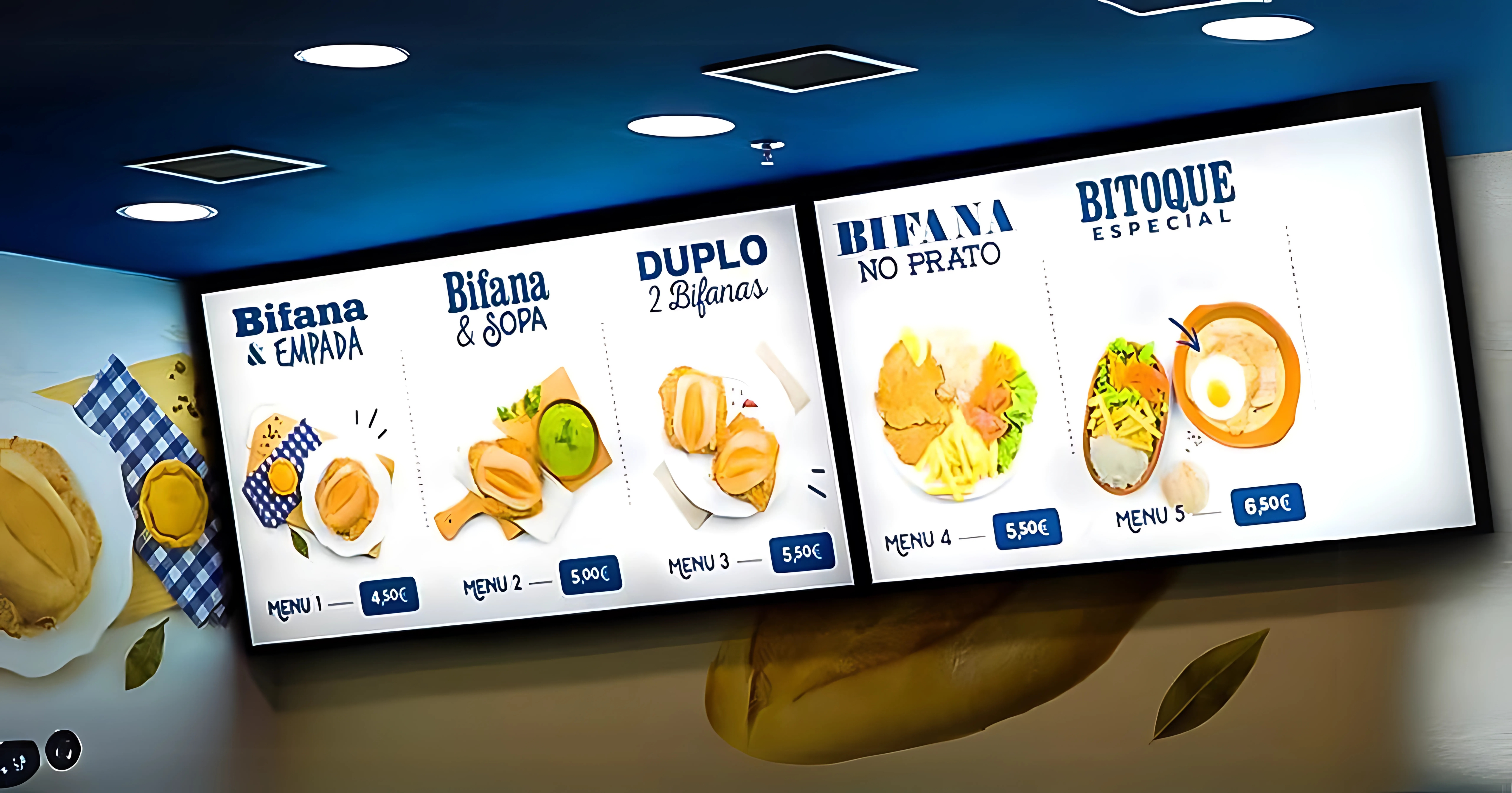 LOS MENÚS BOARDS